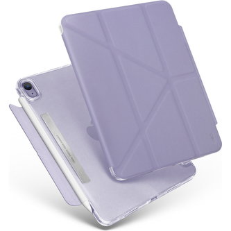 UNIQ Camden Antimikrobiální pouzdro iPad Mini (2021) fialové