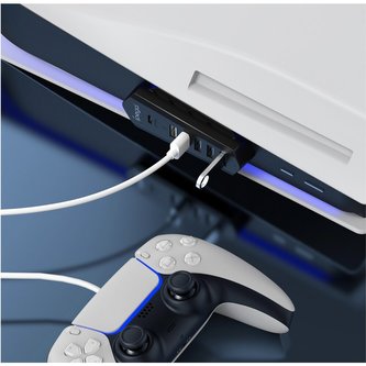 iPega P5036 USB/USB-C HUB pro PS5 (6v1) černý