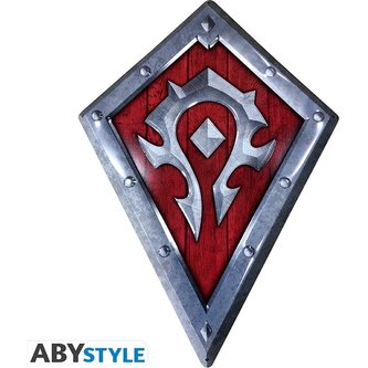 World of Warcraft Plechová cedule: Horde Shield 38 x 28 cm
