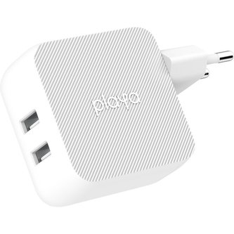 Belkin Playa 24W USB-A nabíječka (2x12W) bílá
