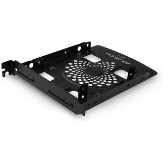 AXAGON RHDP25 hliníkový rámeček pro 2x 2.5" HDD/SSD do 3.5" pozice / PCI záslepky