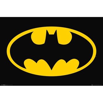 Plakát DC Comics - Bat Symbol 001