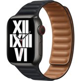 Apple Watch kožený tah 45/44/42mm temně inkoustový - M/L