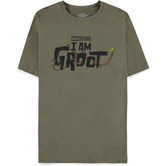 Tričko Marvel - I Am Groot Logo M