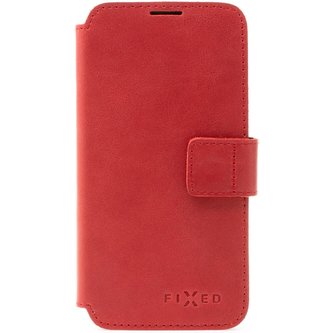 FIXED ProFit kožené pouzdro Apple iPhone 13 Pro červené