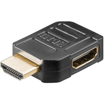 PremiumCord HDMI adaptér 19pin F - 19pin M pravý úhel