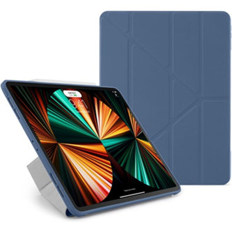 Pipetto Origami TPU pouzdro Apple iPad Pro 12,9“ (2021/2020/2018) námořní modř