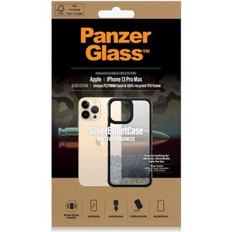 PanzerGlass™ SilverBullet Case pro Apple iPhone 13 Pro Max černý