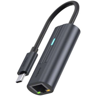Rapoo USB-C - Gigabit LAN adaptér