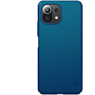 Nillkin Super Frosted kryt Xiaomi Mi 11 Lite 4G/5G modrý