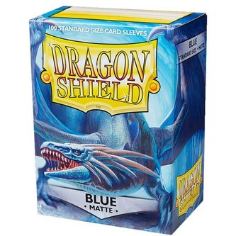 Dragon Shield Standard Sleeves - Matte Blue (100 sleevů)