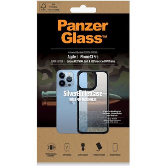 PanzerGlass™ SilverBullet Case pro Apple iPhone 13 Pro černý