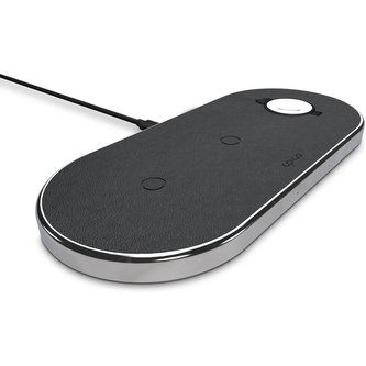 EPICO bezdrátová nabíjecí stanice 3v1 černá