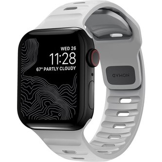 Nomad Sport Strap M/L Apple Watch 45/44/42mm šedý