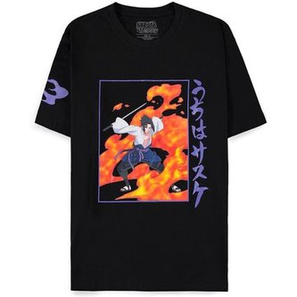 Tričko Naruto Shippuden - Sasuke Ninja 2XL
