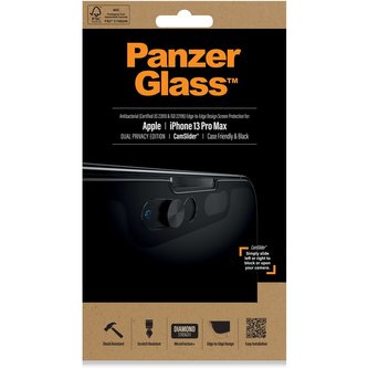 PanzerGlass™ Edge-to-Edge Privacy pro Apple iPhone 13 Pro Max s CamSlider®