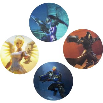 Podtácky Overwatch
