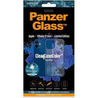 PanzerGlass ClearCase Antibacterial Apple iPhone 12 mini modrý