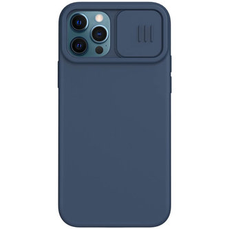 Nillkin CamShield Silky iPhone 12/12 Pro modrý