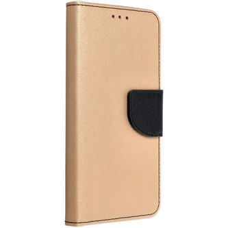 Smarty flip pouzdro Xiaomi Redmi 9 černé/zlaté