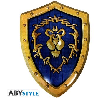 World of Warcraft Plechová cedule: Alliance Shield 38 x 28 cm