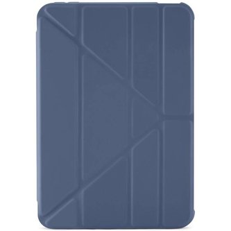 Pipetto Origami TPU pouzdro pro Apple iPad mini 6 (2021) námořnická modrá