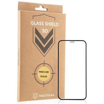 Tactical Glass Shield 5D sklo pro iPhone 12 Mini černé