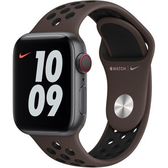 Apple Watch sportovní řemínek Nike 40/38mm ironstone / black