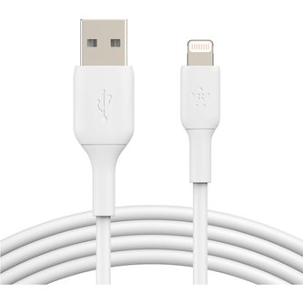 Belkin BOOST Charge Lightning/USB-A kabel, 3m, bílý