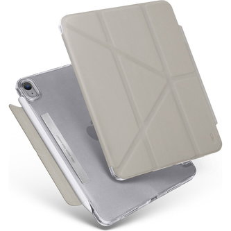 UNIQ Camden Antimikrobiální pouzdro iPad Mini (2021) šedé