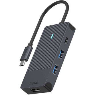 Rapoo 4v1 USB-C Multiportový adaptér