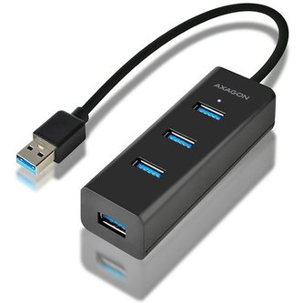 AXAGON HUES2B 4x USB3.0 CHARGING hub micro USB nap. konektor