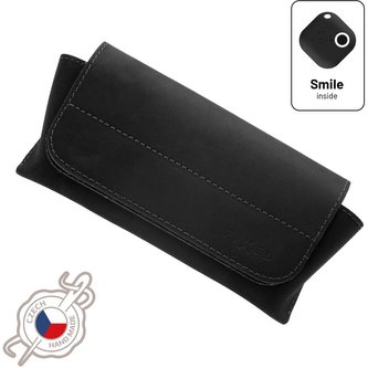 FIXED Smile Glasses pouzdro na brýle s lokátorem černé
