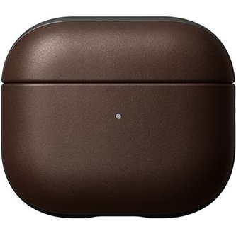 Nomad Leather case ochranné pouzdro pro AirPods 3 hnědé