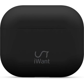 iWant AirPods 3.generace ultra-tenké pouzdro černé