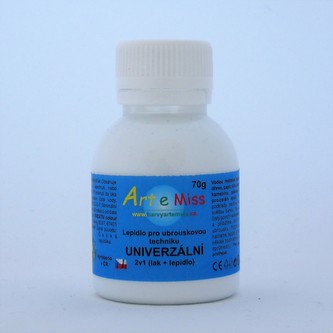 ARTEMISS Lepidlo na ubrouskovou techniku univerzální leské 70g