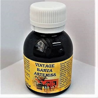 ARTEMISS Křídová vintage barva 110g, V14 černá