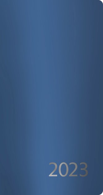 Agenda Metallic blau M 2023