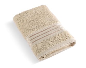Froté ručník a osuška kolekce Linie - světle béžová - Ručník L/714 - 50x100 cm Froté ručník a osuška kolekce Linie - světle béžová - Ručník L/714 - 50x100 cm