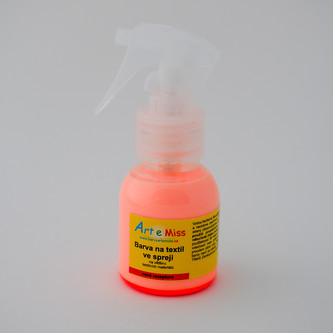 ARTEMISS Barva na textil ve spreji - neon (září pod UV světlem) 70g, neon modrá
