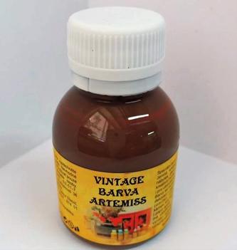 ARTEMISS Křídová vintage barva 110g, V25 čokoládová