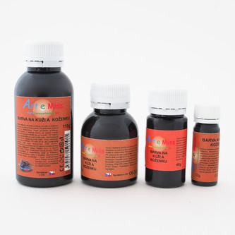 ARTEMISS Barva na kůži a koženku 250g, černá