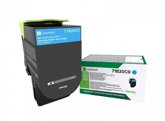 Lexmark toner pro CS/CX317,417,517 Cyan z programu Lexmark Return na 2 300 stran