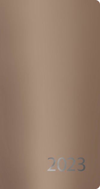 Agenda Metallic roségold M 2023