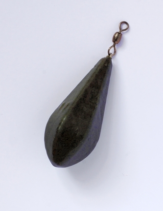 Rybářská zátěž závěs. HRUŠKA / pear váha 70g/1ks