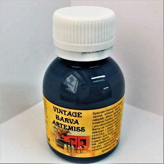 ARTEMISS Křídová vintage barva 110g, V49 ocelově modrá