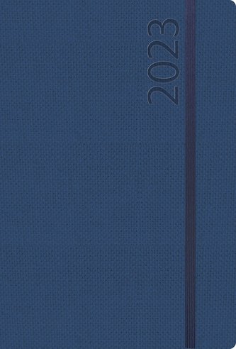 Agenda Struktur dunkelblau L 2023