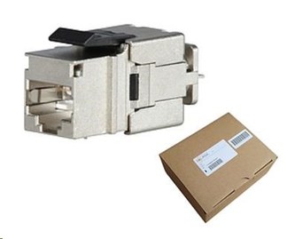 Solarix MULTIPACK 24 ks - 10G rychlozařezávací keystone CAT6A STP černý SXKJ-10G-STP-BK-NA Solarix MULTIPACK 24 ks - 10G rychlozařezávací keystone CAT6A STP černý SXKJ-10G-STP-BK-NA