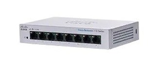 Cisco switch CBS110-8T-D, 8xGbE RJ45, fanless