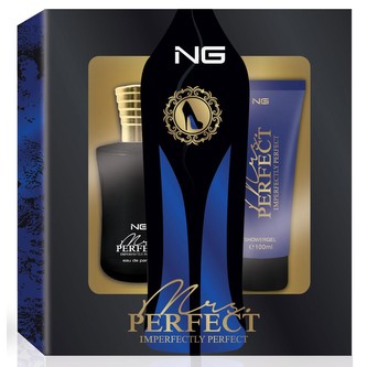 NG Dárková sada pro ženy, eau de parfum a sprchový gel 100+100 ml, Mrs. Perfect